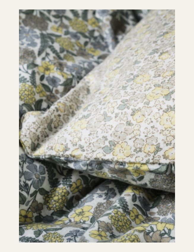 Flanellipussilakanasetti moniväri/vihreä - 4