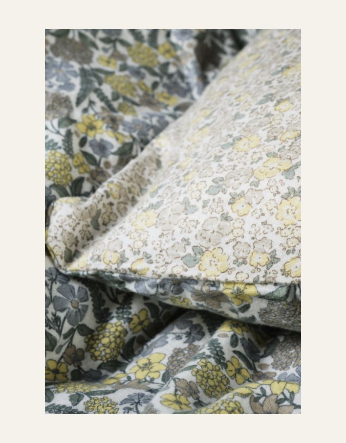 Flanellipussilakanasetti moniväri/vihreä - 4