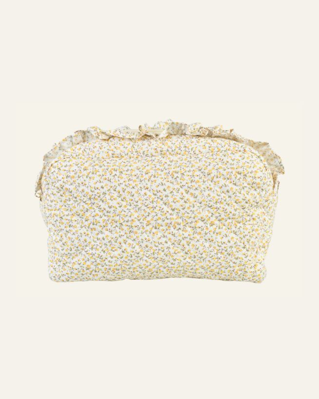 Suuri toilettilaukku moniväri/keltainen - 22x30 cm moniväri/keltainen - 1