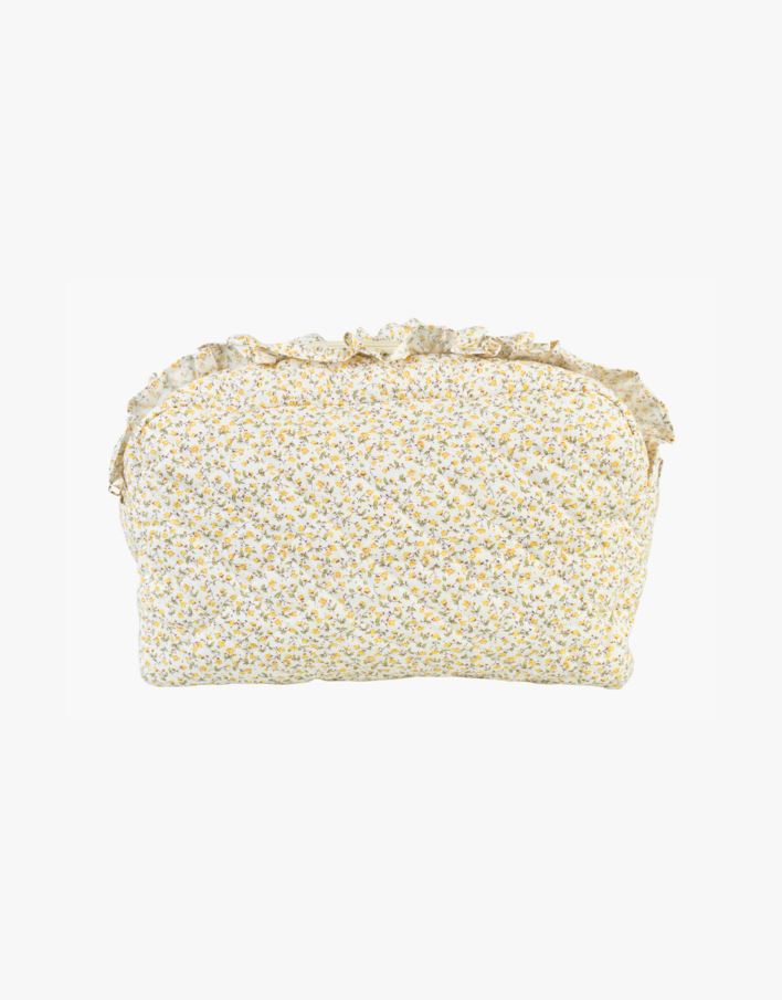 Suuri toilettilaukku moniväri/keltainen - 22x30 cm moniväri/keltainen - 1