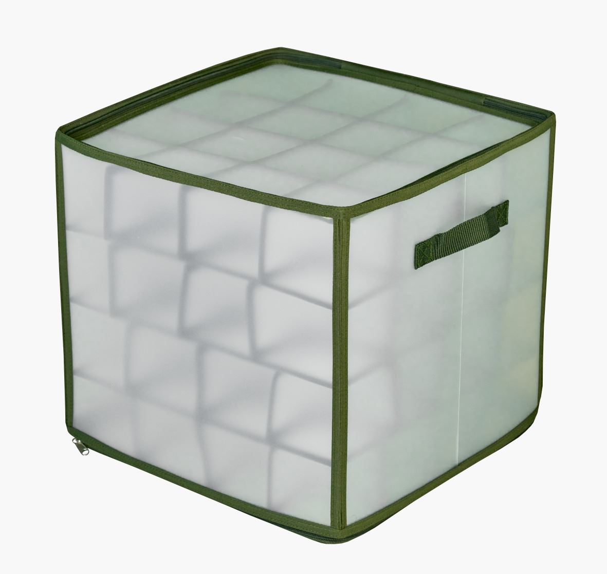 Säilytyslaatikko moniväri/vihreä - 36x36 cm moniväri/vihreä - 1