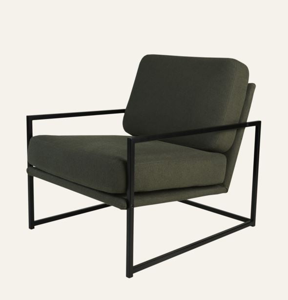 Lepotuoli oliivinvihreä - 2