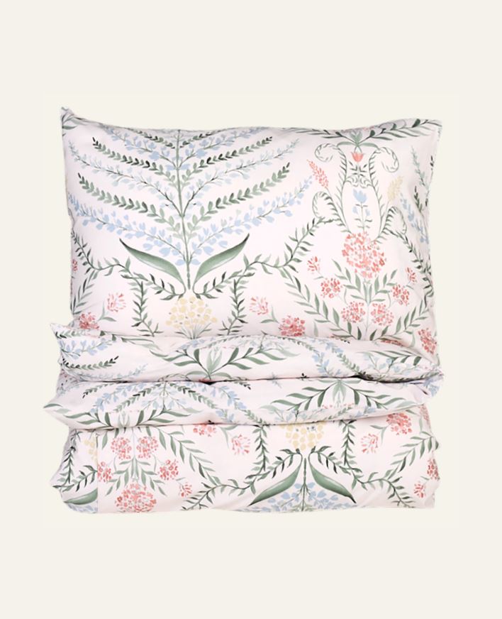 Pussilakanasetti moniväri/sininen - 150x210 cm/50x60 cm moniväri/sininen - 1