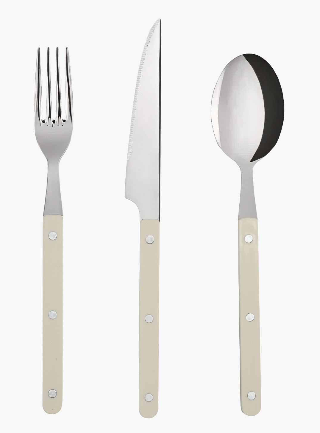 Aterinsetti 3 osaa valkoinen - 3 stk valkoinen - 1