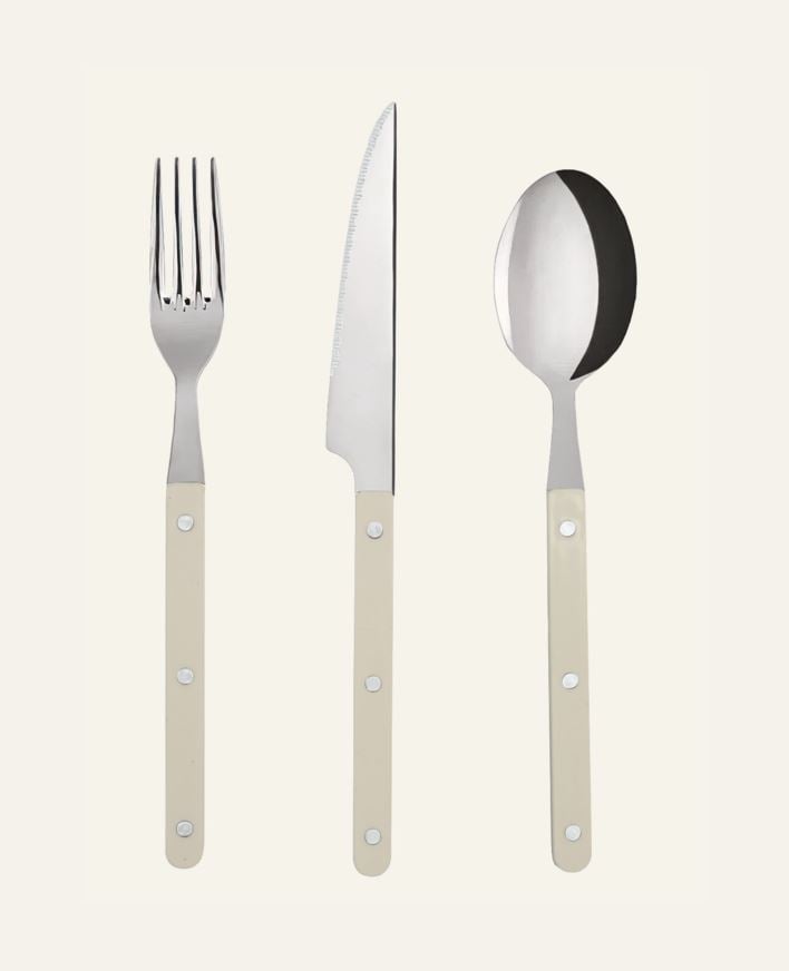 Aterinsetti 3 osaa valkoinen - 3 stk valkoinen - 1