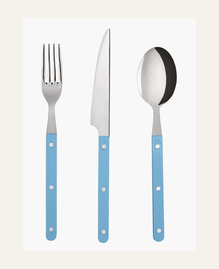 Aterinsetti 3 osaa sininen - 3 stk sininen - 1