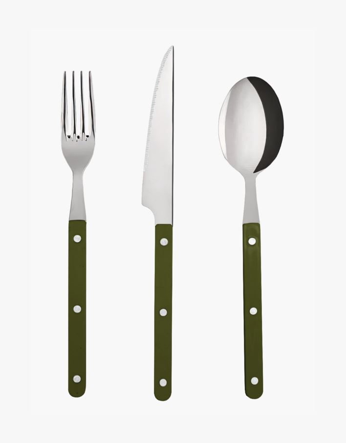 Aterinsetti 3 osaa vihreä - 3 stk vihreä - 1