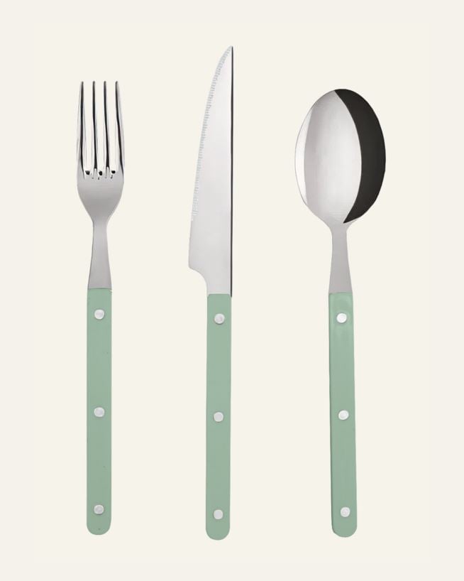 Aterinsetti 3 osaa vaaleanvihreä - 3 stk vaaleanvihreä - 1