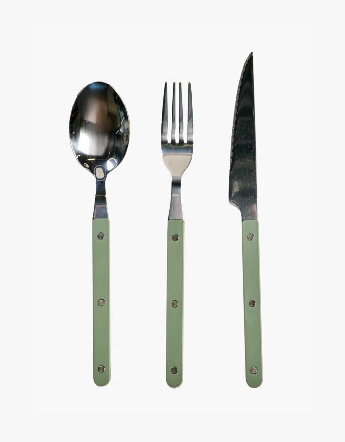 Aterinsetti 3 osaa vaaleanvihreä - 3 stk vaaleanvihreä - 1