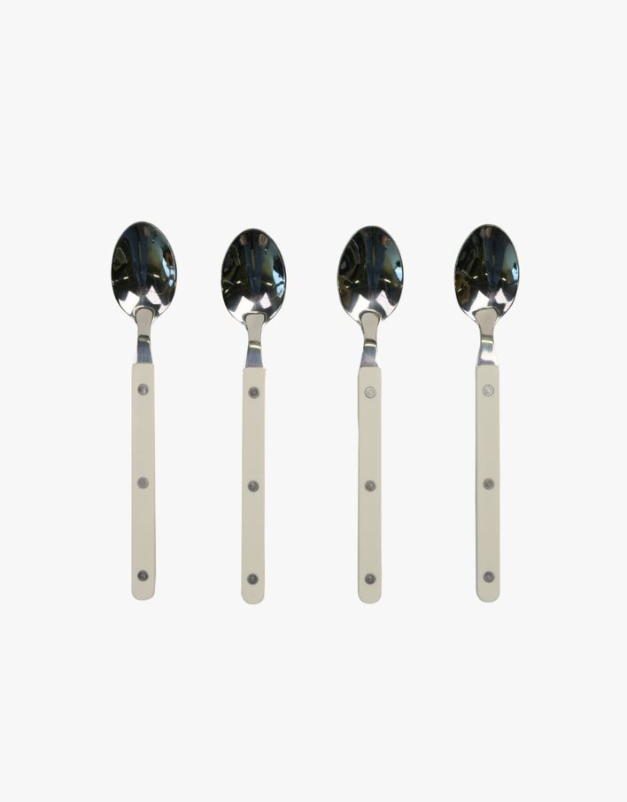 Teelusikka valkoinen - 4 stk valkoinen - 1