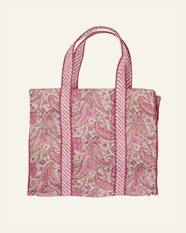 Kangaskassi roosa - 27x33 cm roosa - 1