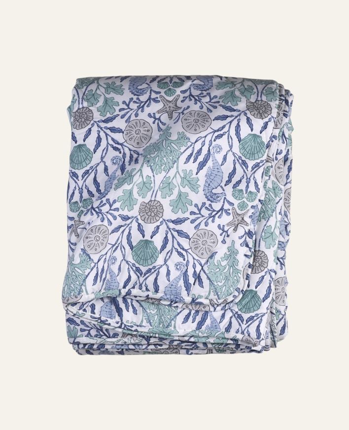 Kesäpeitto moniväri/sininen - 150x210 cm moniväri/sininen - 1