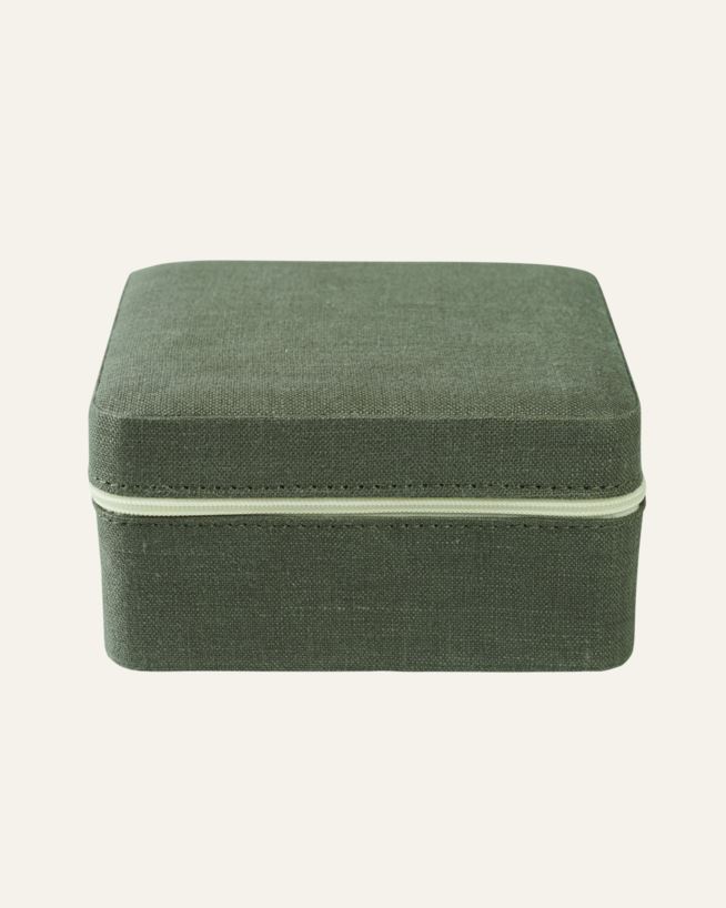 Korurasia vetoketjulla oliivinvihreä - 13x13 cm oliivinvihreä - 1