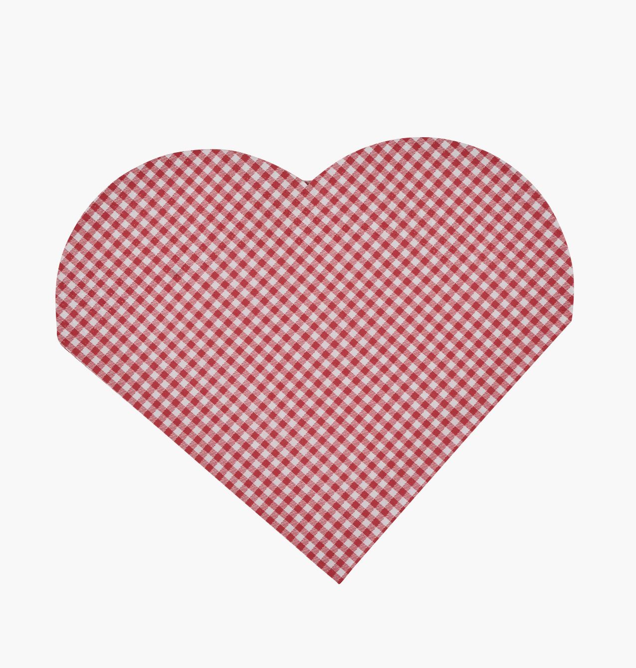 Paperiservetit moniväri/punainen - ø32 cm moniväri/punainen - 1