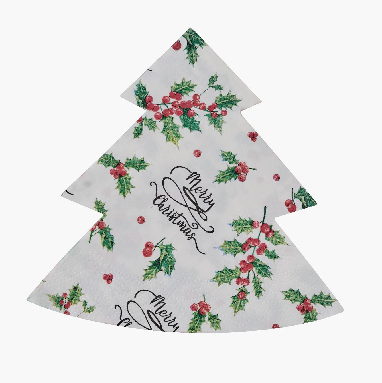 Paperiservetit moniväri - ø32 cm moniväri - 1