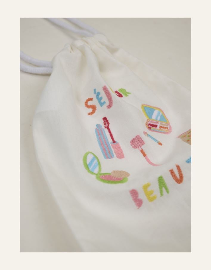 Matkapussi luonnonvalkoinen - 3