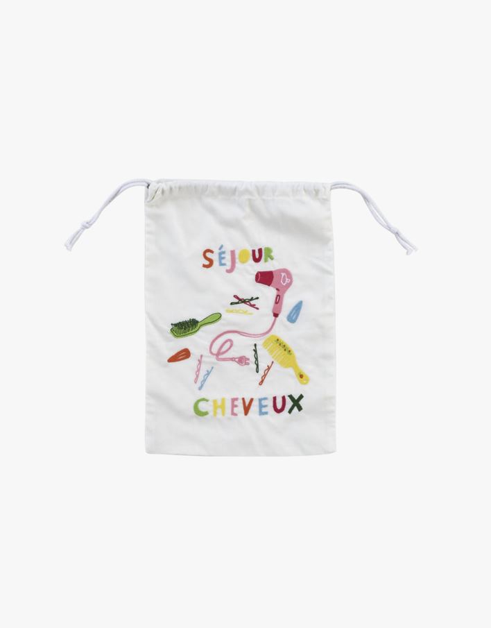 Matkapussi luonnonvalkoinen - 25x35 cm luonnonvalkoinen - 1