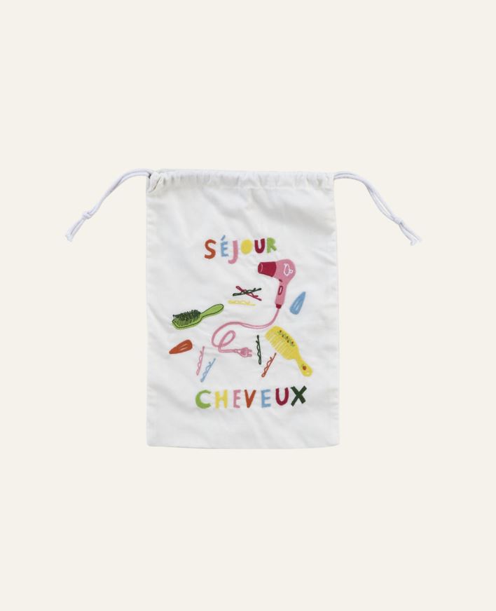 Matkapussi luonnonvalkoinen - 25x35 cm luonnonvalkoinen - 1