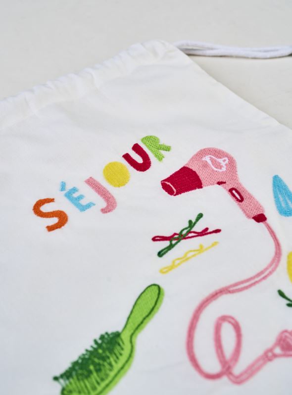 Matkapussi luonnonvalkoinen - 2