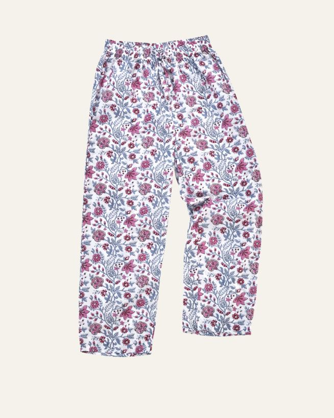 Pyjamahousut moniväri/punainen - one size moniväri/punainen - 1