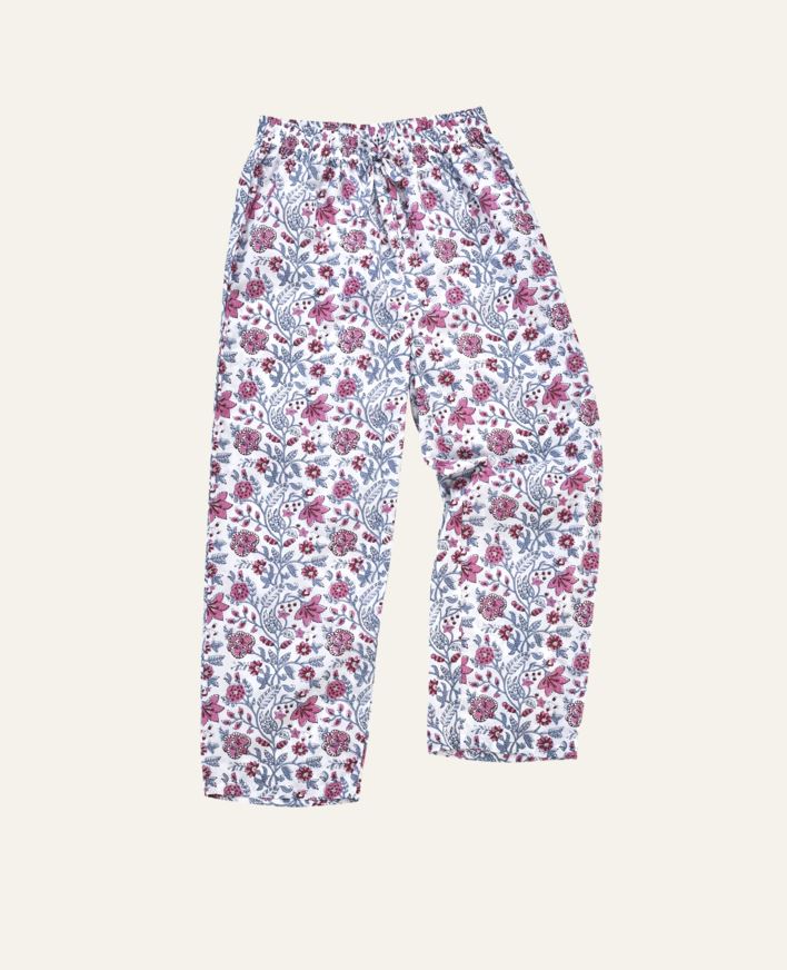 Pyjamahousut moniväri/punainen - one size moniväri/punainen - 1