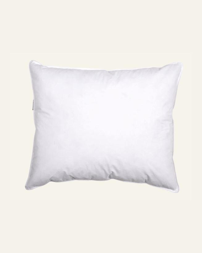 Keskikorkea höyhentyyny valkoinen - 50x60 cm valkoinen - 1