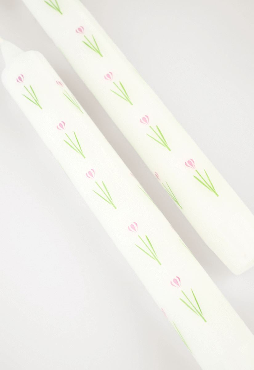 Kruunukynttilä moniväri/violetti - 2