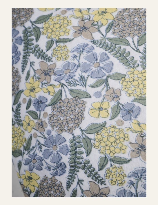 Tyynyliina moniväri/vihreä - 2