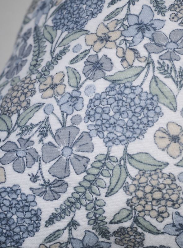 Tyynyliina moniväri/sininen - 2