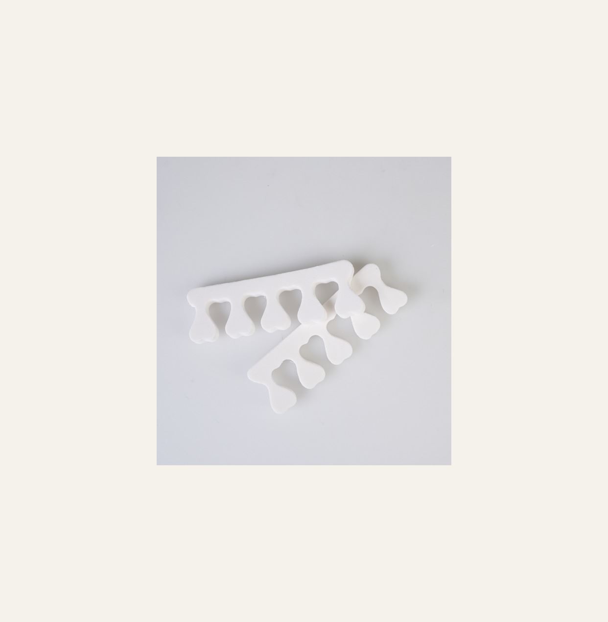 Varpaiden erotin valkoinen - 2