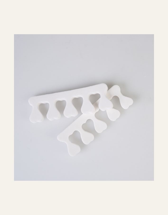 Varpaiden erotin valkoinen - 2