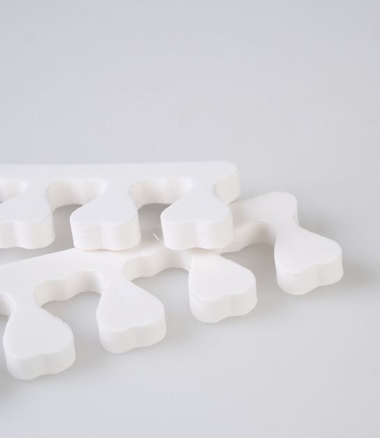 Varpaiden erotin valkoinen - 3