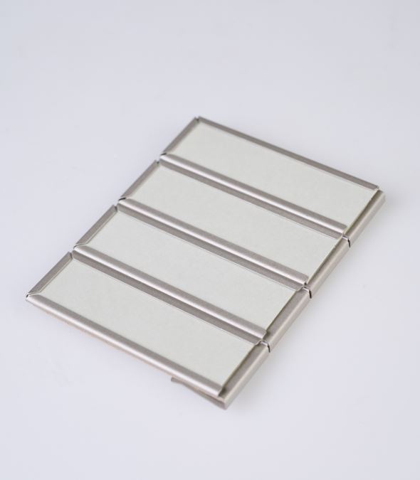 Label holder horizontal teräs - 3