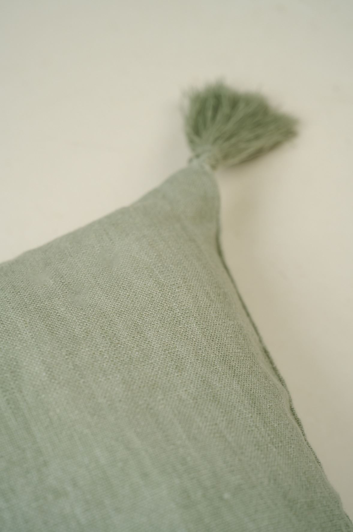 Koristetyynynpäällinen vaaleanvihreä - 2