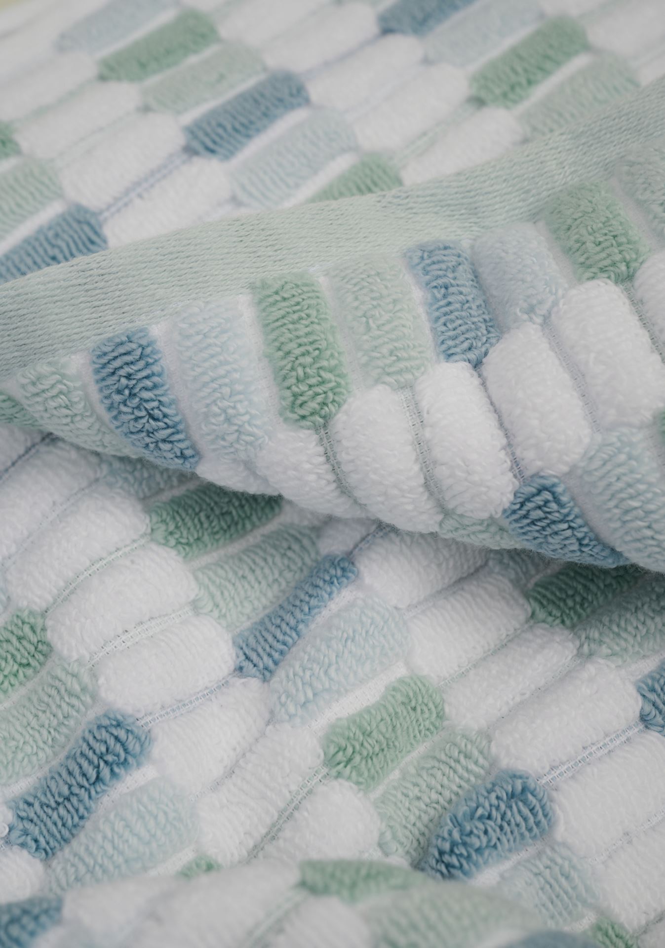 Pyyhe moniväri/vihreä - 5