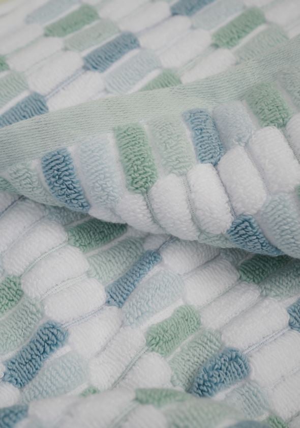 Pyyhe moniväri/vihreä - 5