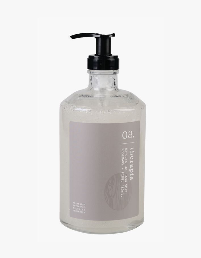 Kuoriva käsisaippua läpikuultava - 480 ml läpikuultava - 1