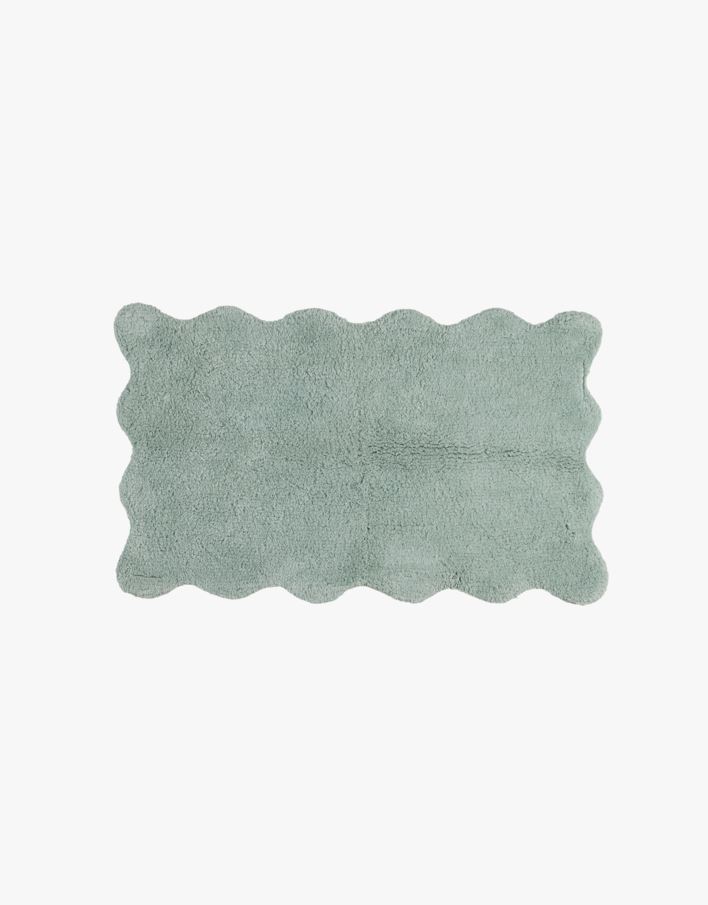 Kylpyhuoneenmatto vaaleanvihreä - 50x80 cm vaaleanvihreä - 1