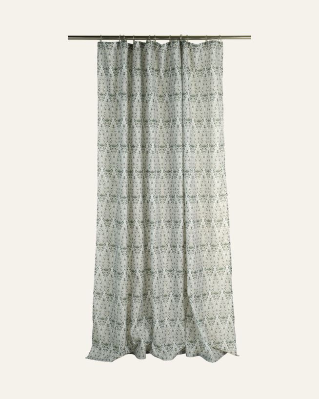 Suihkuverho moniväri/vihreä - 180x200 cm moniväri/vihreä - 1