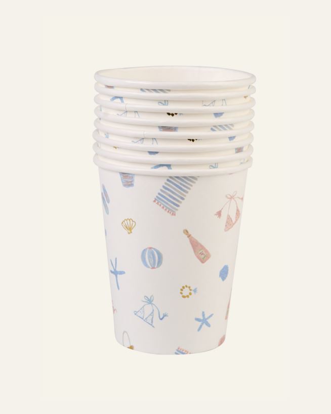 Pahvimuki 8 kpl moniväri - 250 ml moniväri - 1