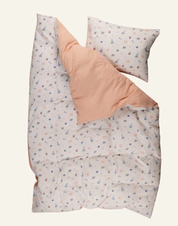 Pussilakanasetti moniväri - 4