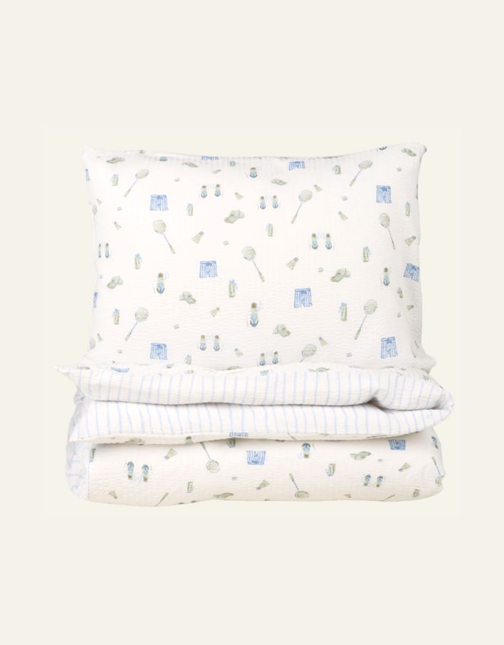 Pussilakanasetti moniväri/vihreä - 3