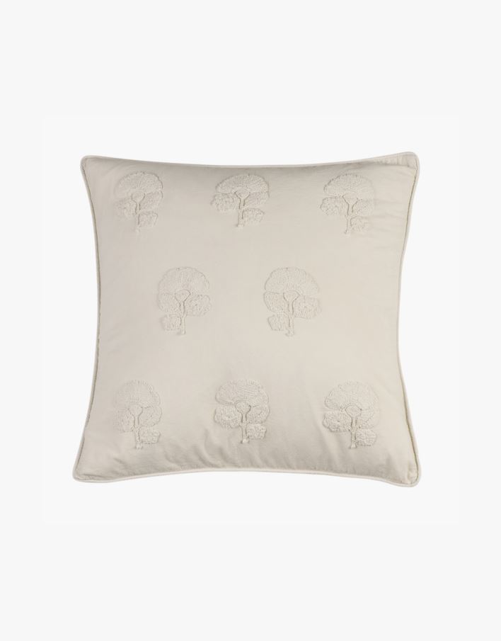 Koristetyynynpäällinen luonnonvalkoinen - 50x50 cm luonnonvalkoinen - 1