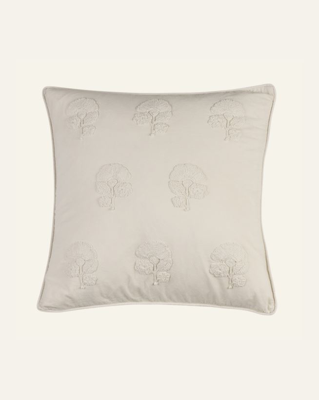 Koristetyynynpäällinen luonnonvalkoinen - 50x50 cm luonnonvalkoinen - 1