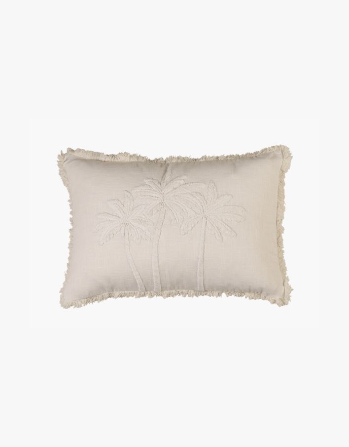 Koristetyynynpäällinen valkoinen - 40x60 cm valkoinen - 1
