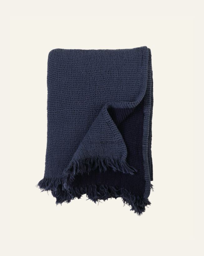 Torkkupeitto sininen - 130x170 cm sininen - 1