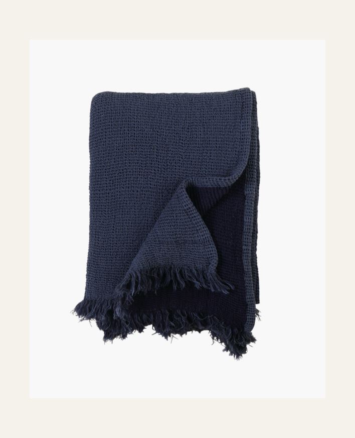 Torkkupeitto sininen - 130x170 cm sininen - 1