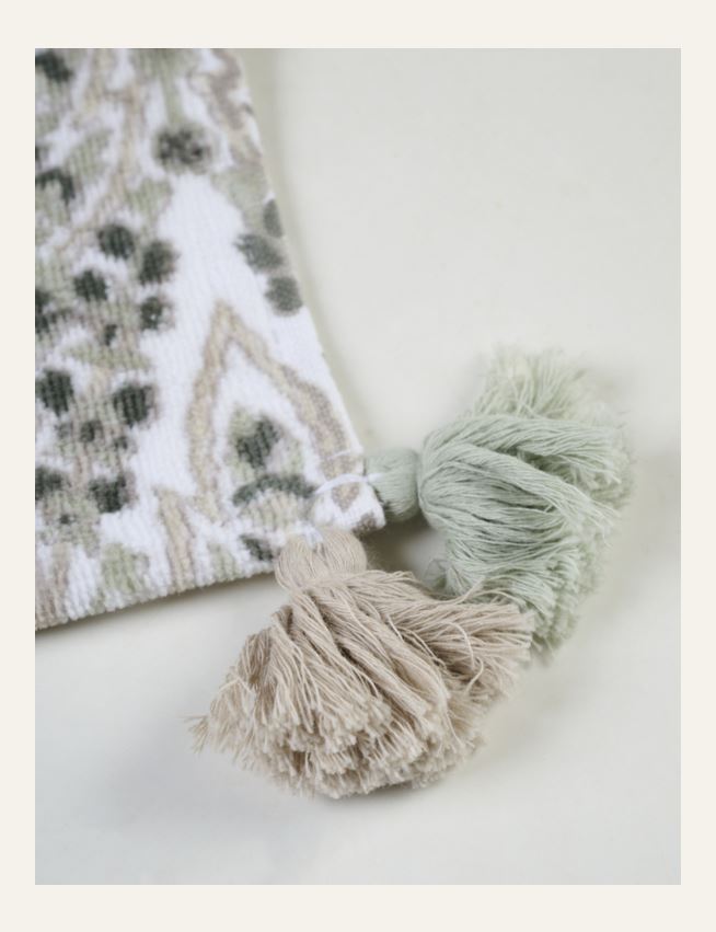 Pyyhe moniväri/vihreä - 2