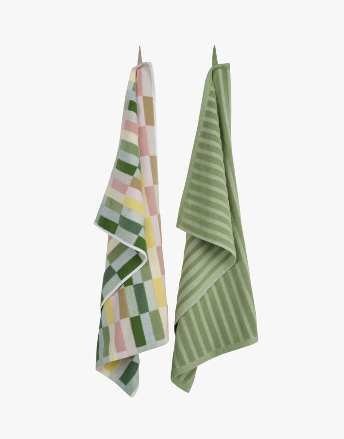 Keittiöpyyhe vihreä - 45x70 cm vihreä - 1