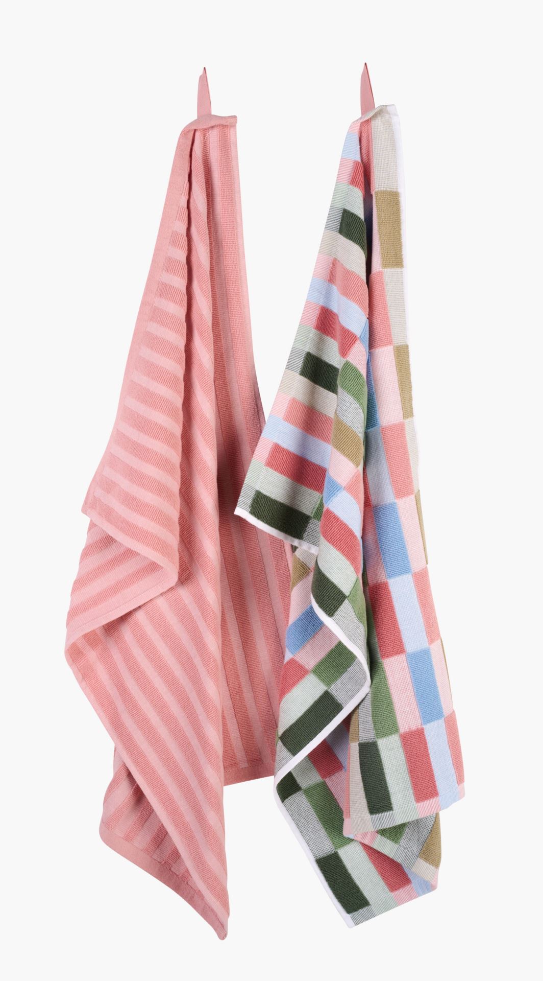 Keittiöpyyhe roosa - 45x70 cm roosa - 1